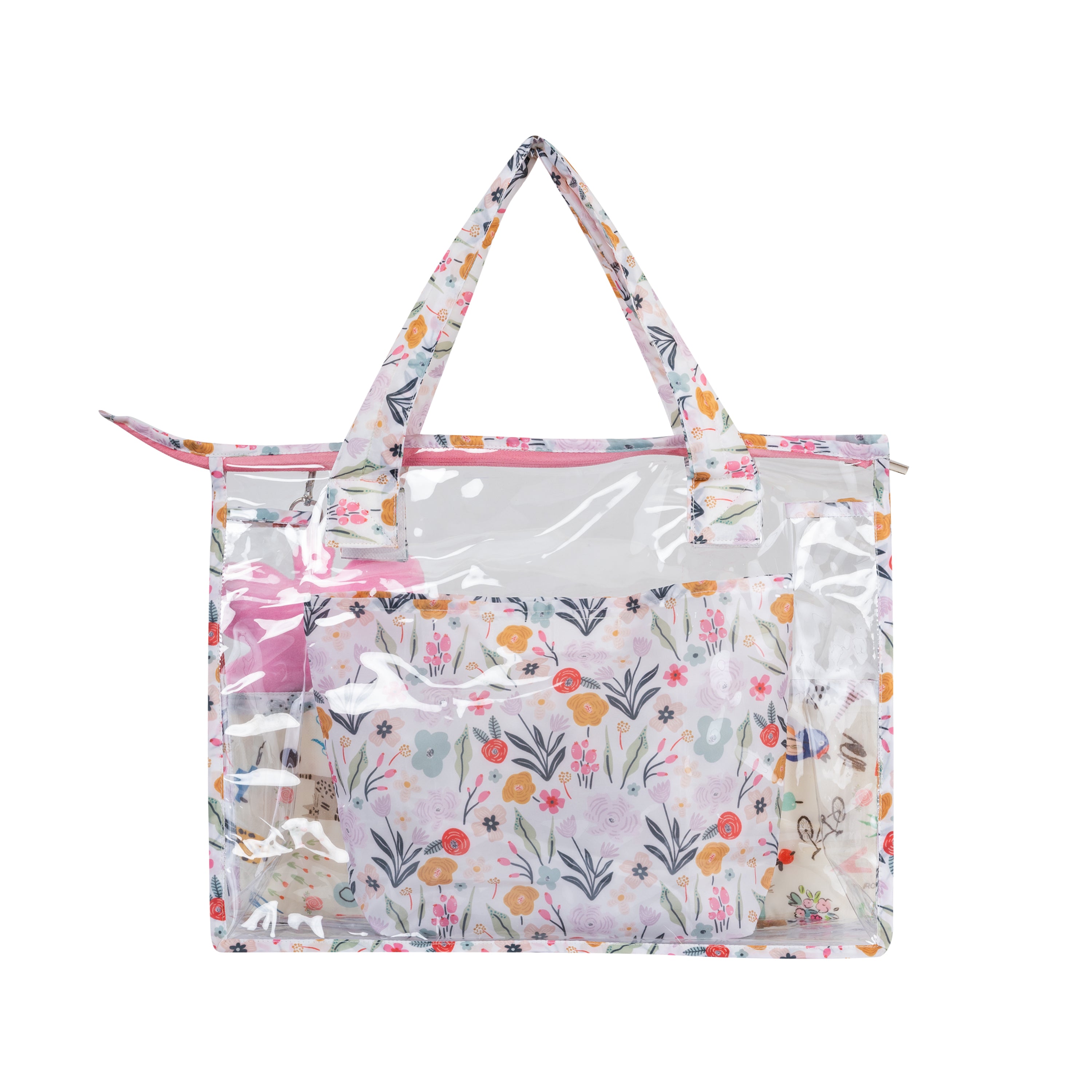 Lilac Garden Swimming Bag