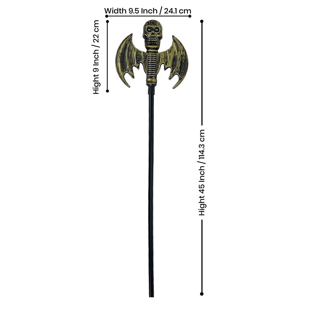 Little Surprise Box, Skull Batwings Hand Prop for Halloween Costume Party & Halloween Décor