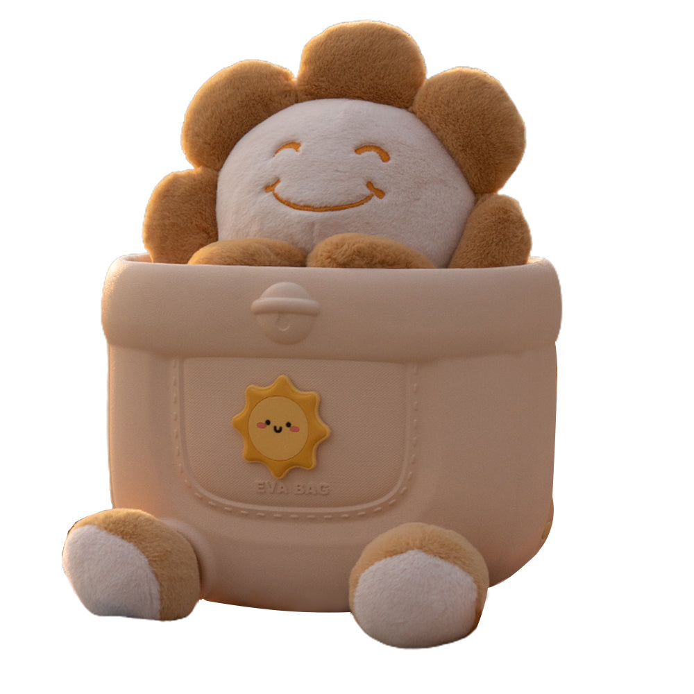 Little Surprise Box Sunflower Softtoy Backpack For Toddlers & Kids