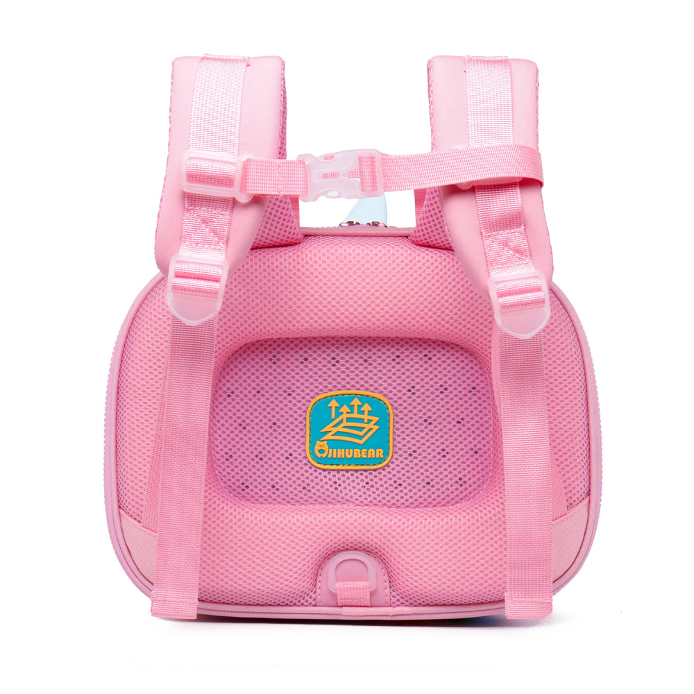 Little Surprise Box, Flashy The Unicorn, 3D Light Weighted Ergo Backpack For Toddlers & Kids With Leash.