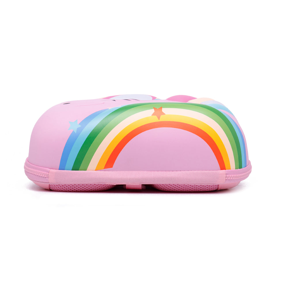 Little Surprise Box, Flashy The Unicorn, 3D Light Weighted Ergo Backpack For Toddlers & Kids With Leash.