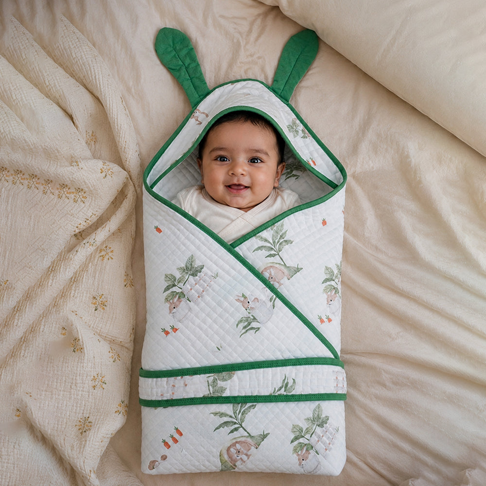 Wrapper Blanket with Hood