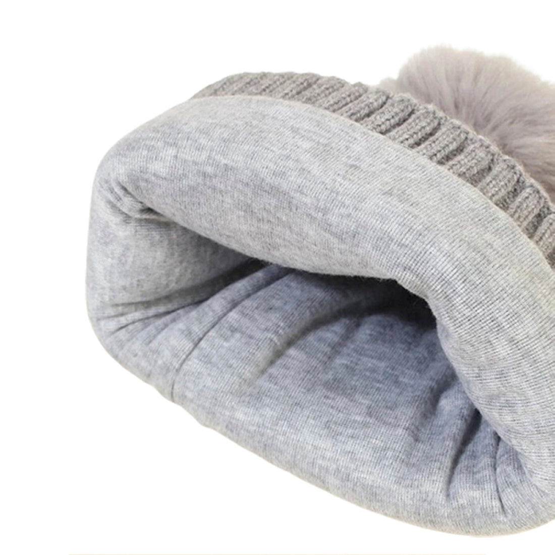 Grey Dino Kids Winter Cap & Neck Muffler Set