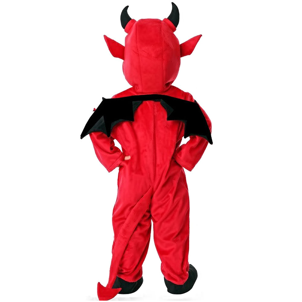 Little Surprise Box, Black Red Devil, Kids Halloween Costume Fancy Dress Up