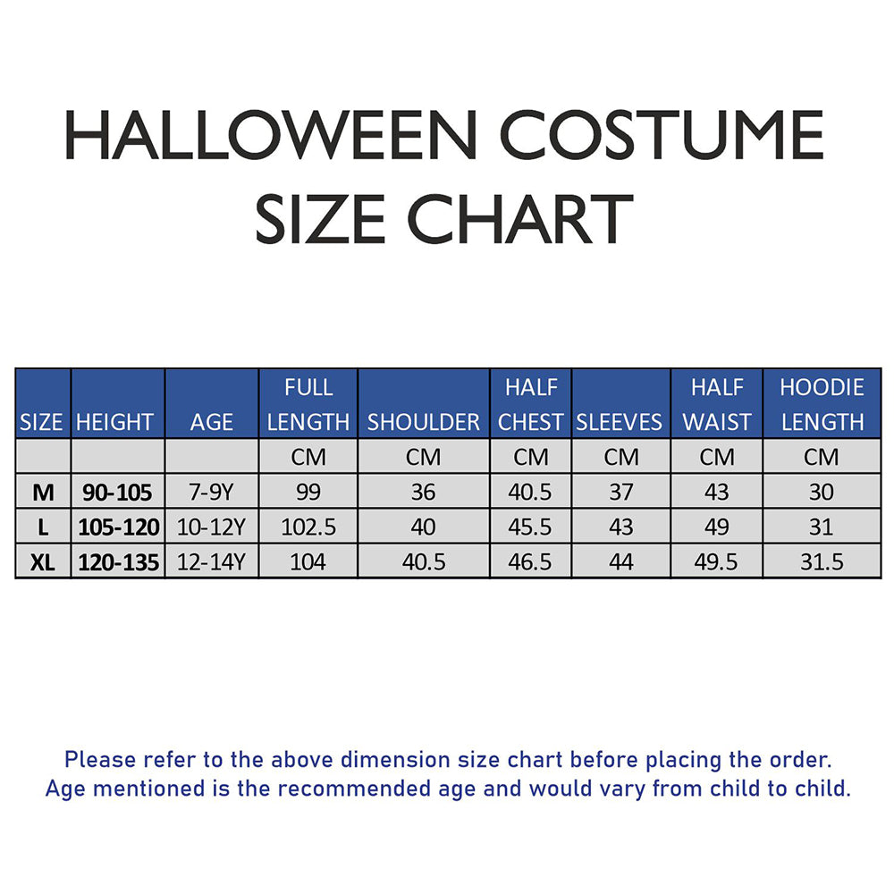 Little Surprise Box, Black Red Devil, Kids Halloween Costume Fancy Dress Up