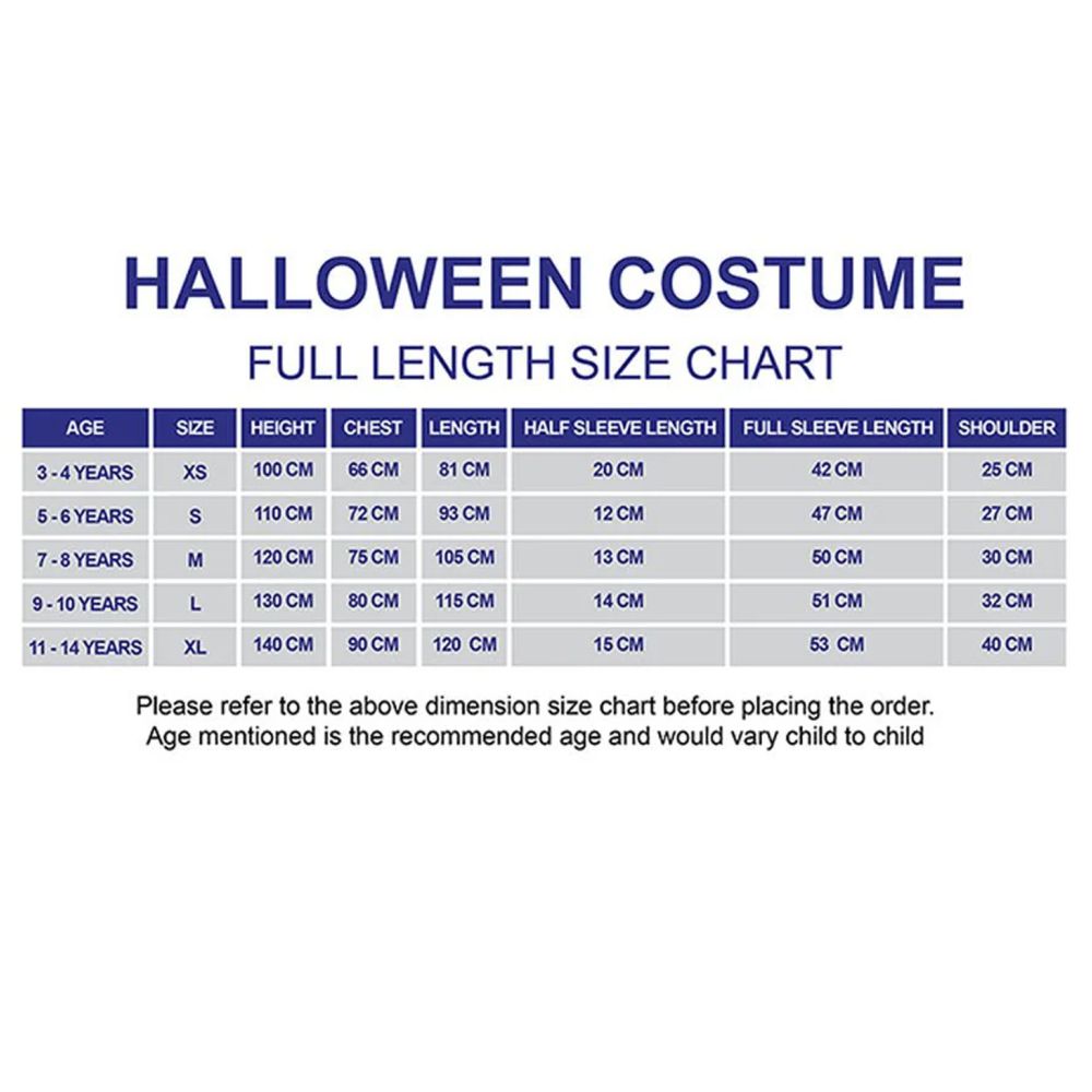 Little Surprise Box,Glow in Dark Spooky Skeleton ,Kids Halloween Costume Fancy Dress Up