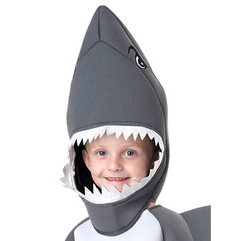 Little Surprise Box, Grey Baby Shark , Kids Halloween Costume Fancy Dress Up