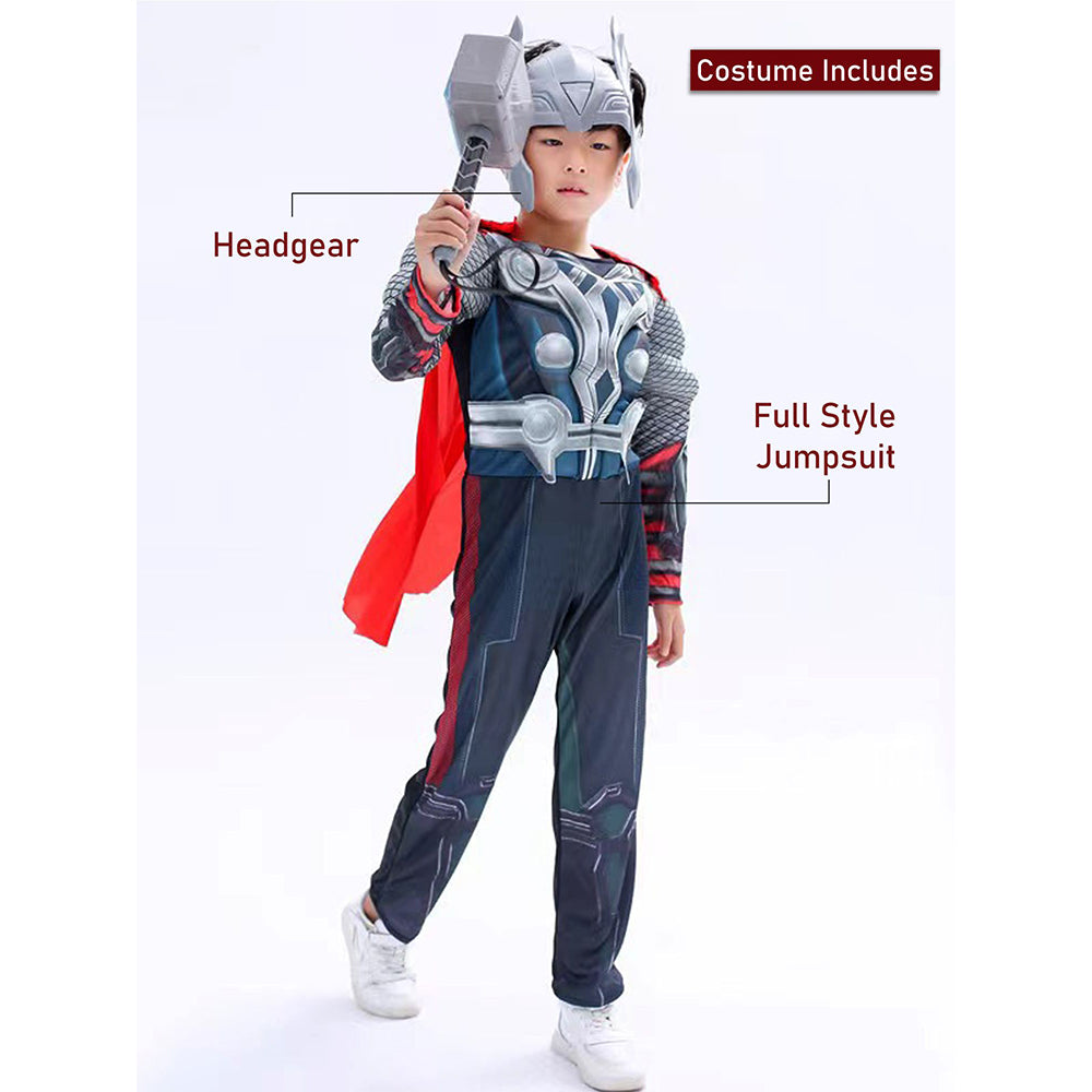 Little Surprise Box,Hammer Superhero ,Kids Halloween Costume Fancy Dress Up