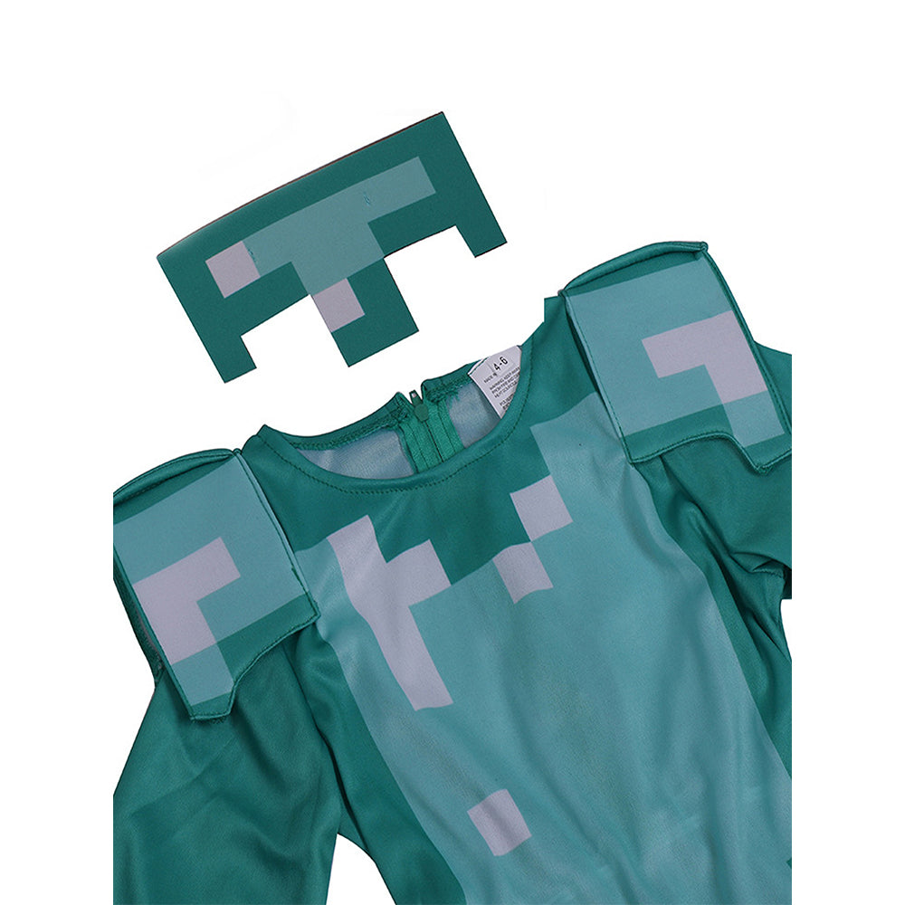 Little Surprise Box,Minecraft Gamer costume,Kids Halloween Costume Fancy Dress Up