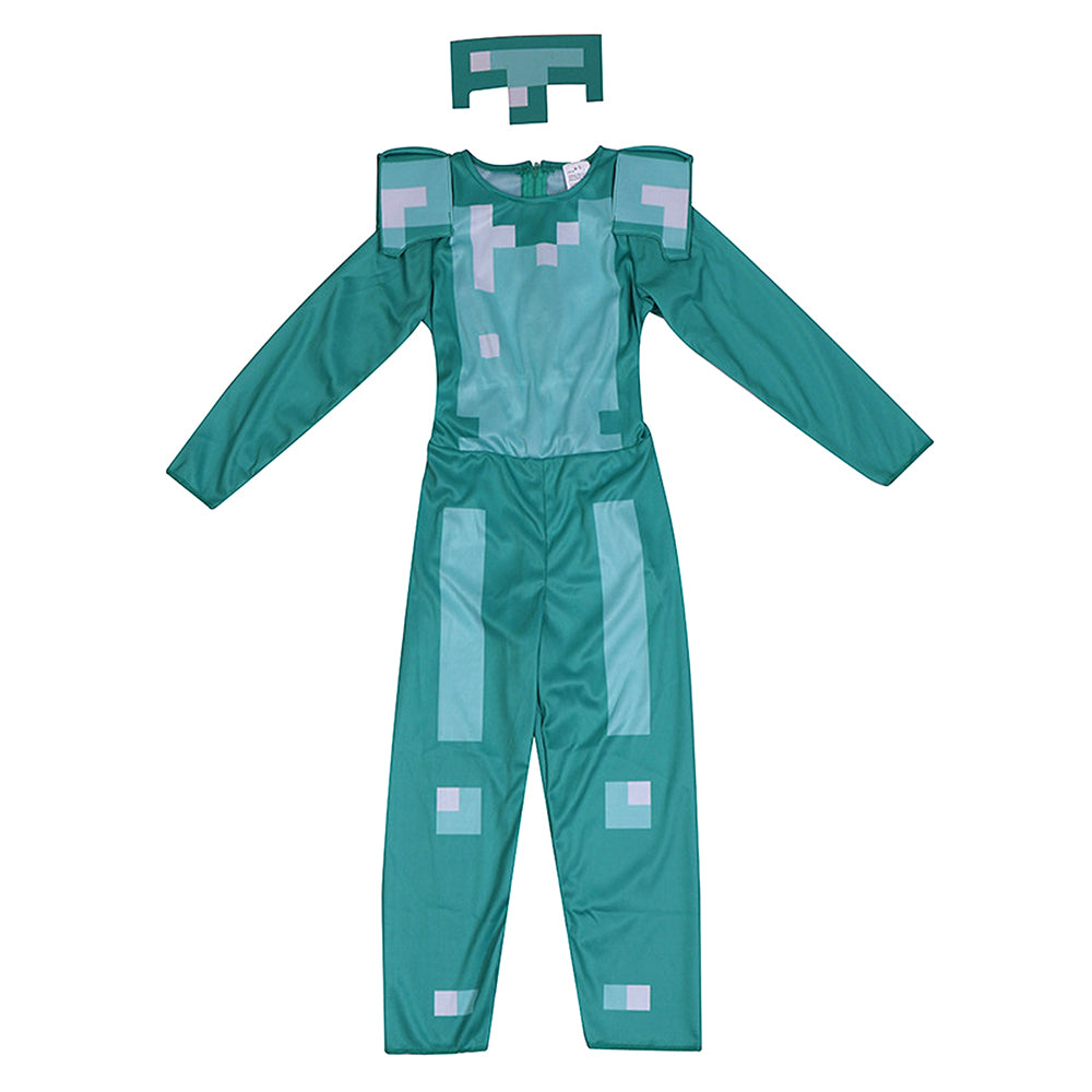 Little Surprise Box,Minecraft Gamer costume,Kids Halloween Costume Fancy Dress Up
