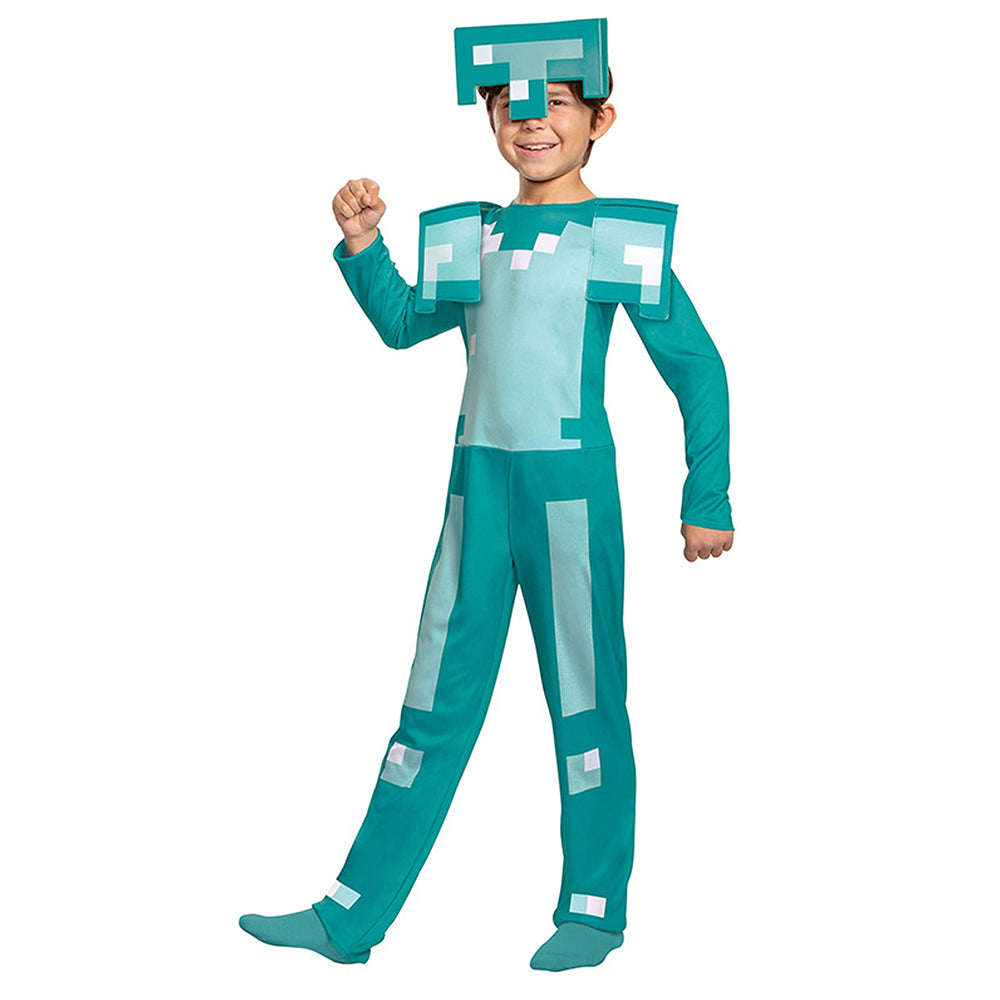 Little Surprise Box,Minecraft Gamer costume,Kids Halloween Costume Fancy Dress Up
