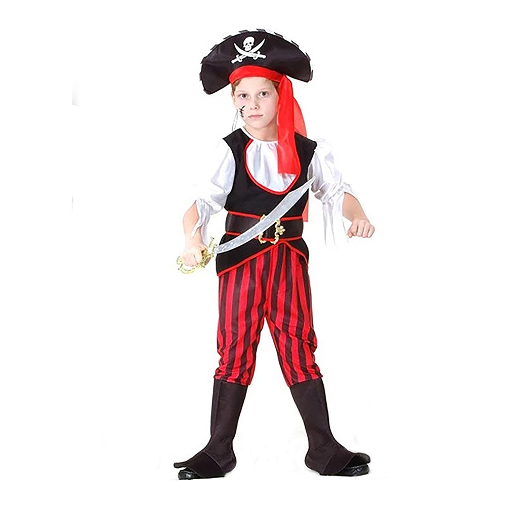 Little Surprise Box Pirates Theme Kids Halloween Costume Dress Up for Boys