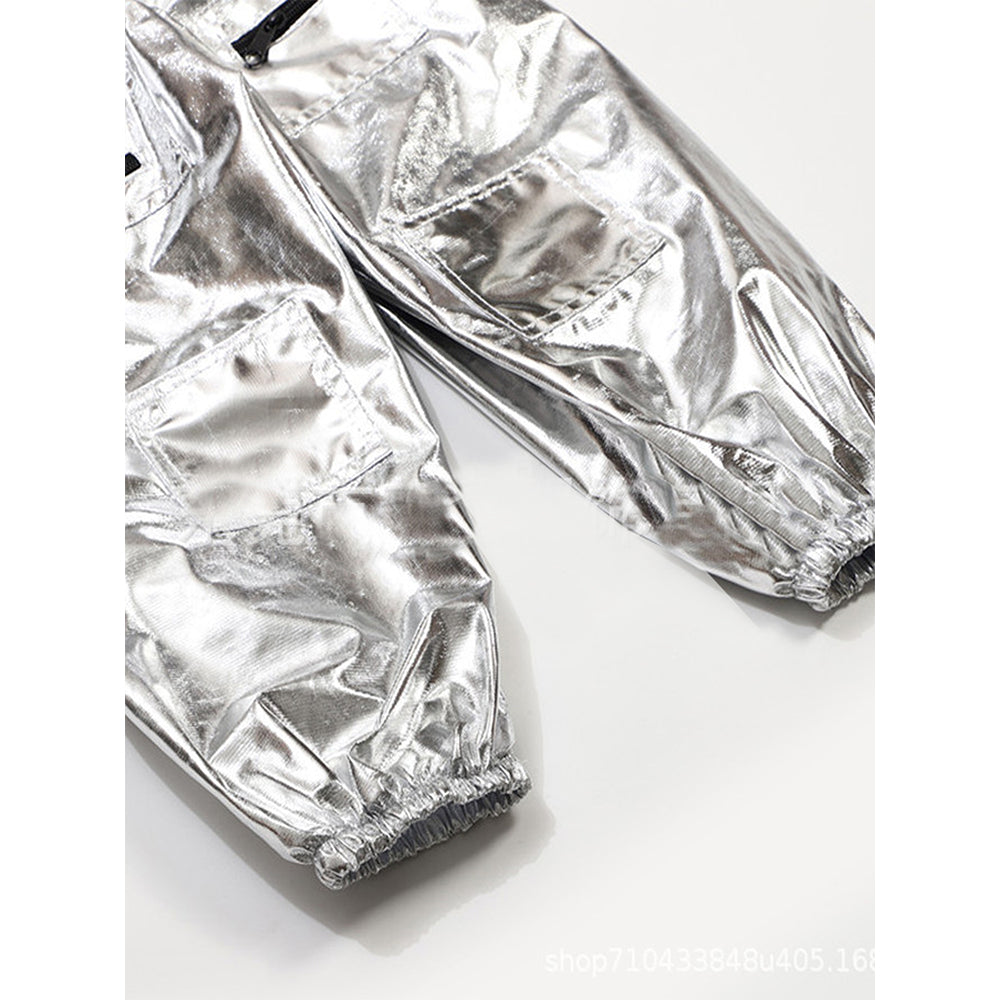 Little Surprise Box, Shiny Silver Astronaut, Halloween Costume Fancy Dress Up