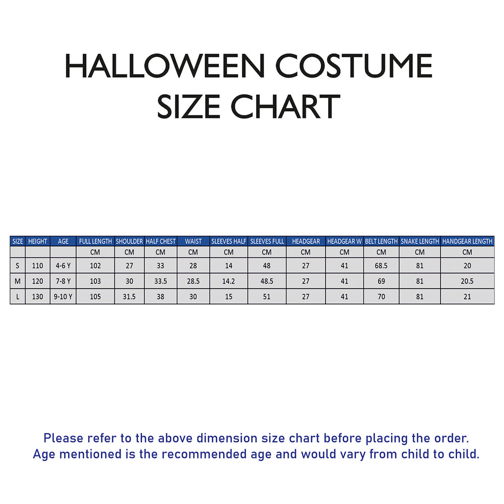 Little Surprise Box,Forest Snake Queen Kids Halloween Costume Dress Up