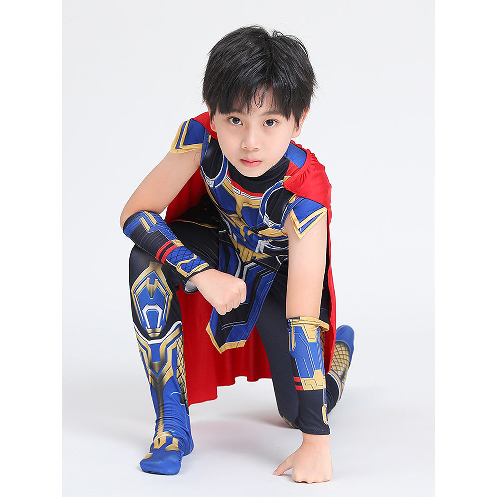 Little Surprise Box,Thunder God Superhero ,Kids Halloween Costume Fancy Dress Up