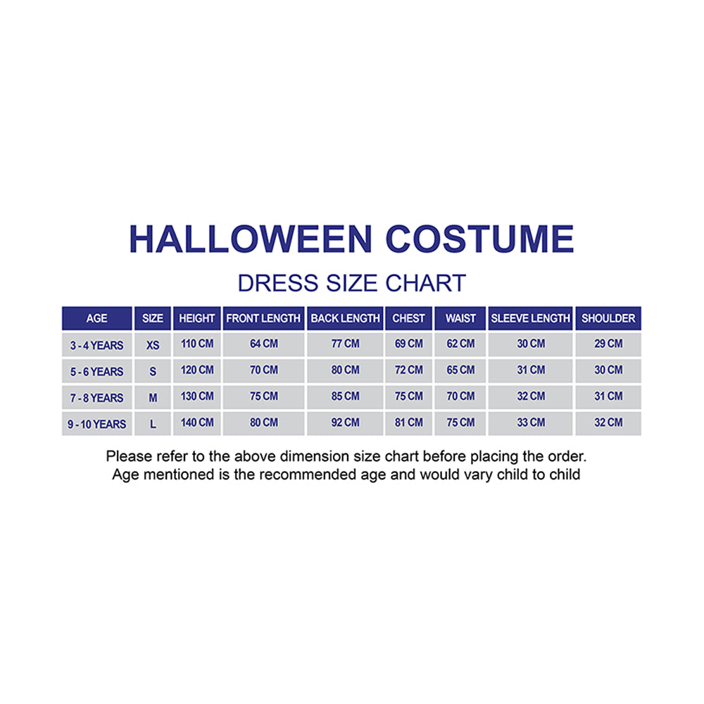 Little Surprise Box Wampire Witch Theme Kids Halloween Costume Dress Up