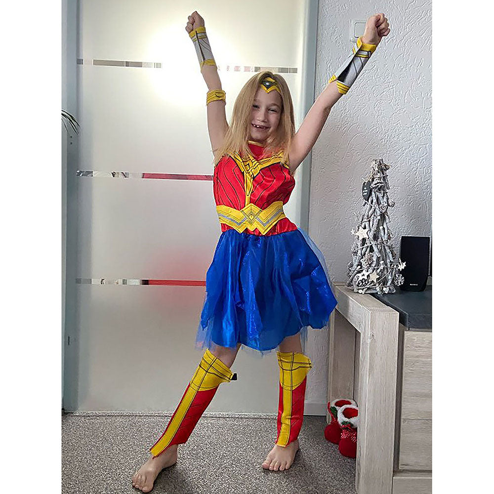 Little Surprise Box Wonder Supergirl Kids Halloween Costume Dress Up