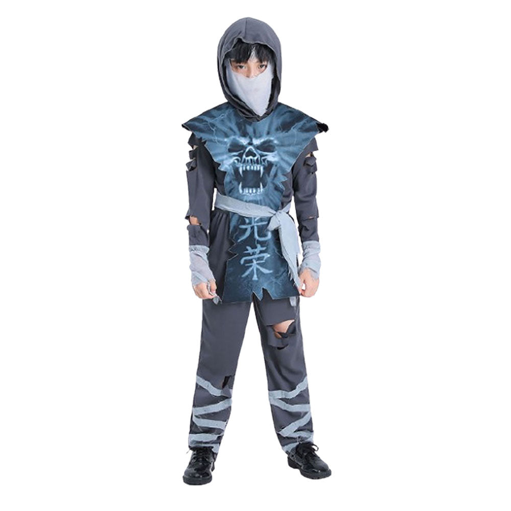 Little Surprise Box Zombie Ninja Kids Halloween Costume Dress Up