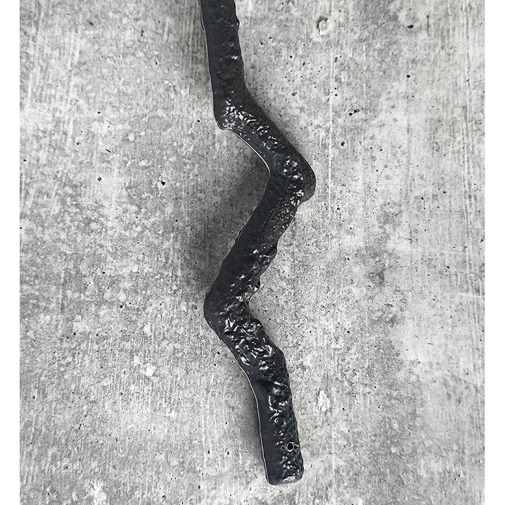 Little Surprise Box Orange Twisted Handle Broom Stick for Halloween Costume Party & Halloween Home office Decor