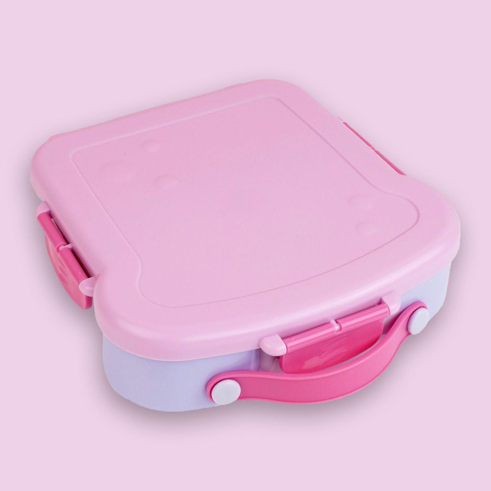 Purple Bread slice Fun themed Kids Lunch Box/Tiffin