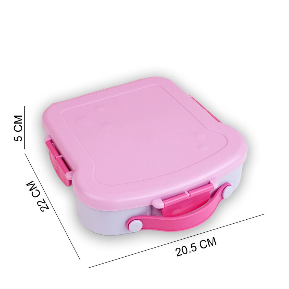 Purple Bread slice Fun themed Kids Lunch Box/Tiffin