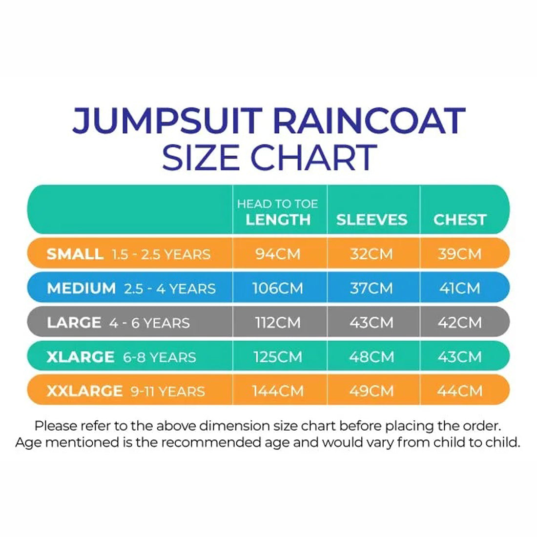 Little Surprise Box All Over Jumpsuit / Playsuit Raincoat for Kids - Bright Orange Roaring Tiger Theme