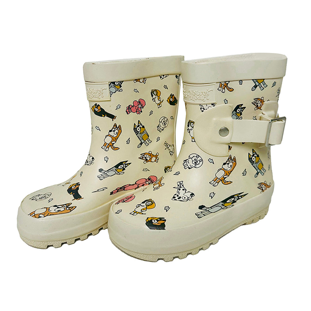 Little Surprise Box Mr. Woof Harlow , Flexible Rubber Rain Gumboots for Toddlers and Kids