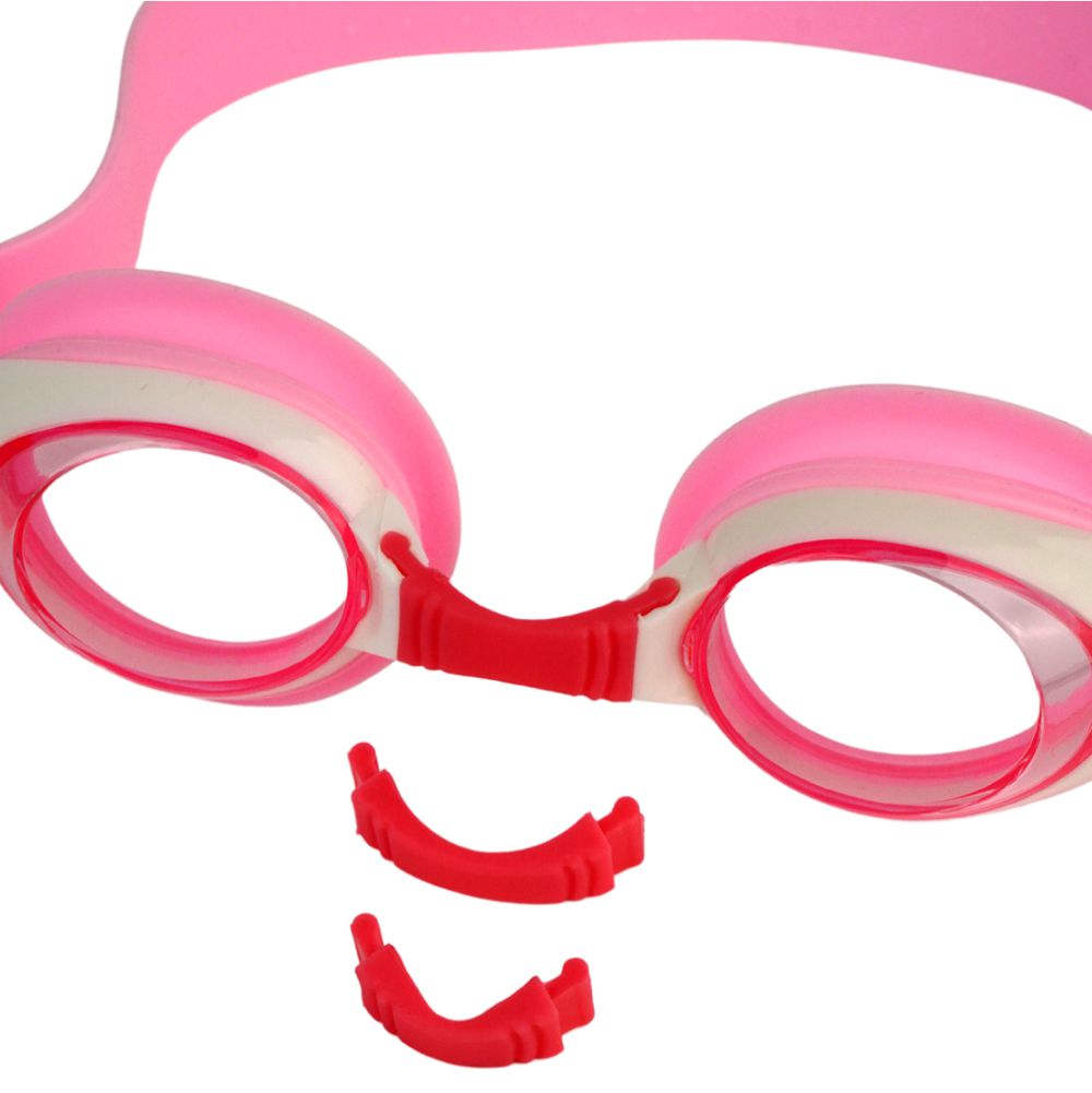 Little Surprise Box , Starry Pink Anti Fog UV Protection Leakproof Design Swim Goggles for Kids, 3yrs - 8yrs