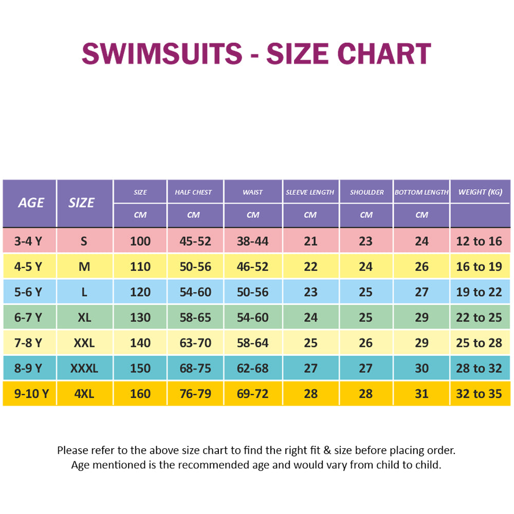 Bold Stripes Swimsuit for Girl- 2Pcs (UPF 50+&A) - Pink
