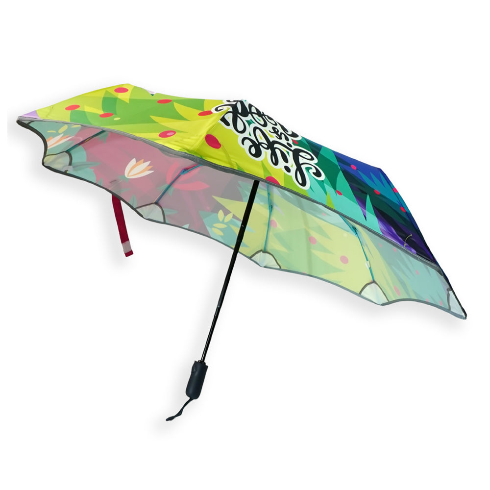 Little Surprise Box, 3 fold KellyJo & Starsy Rain & All Season Umbrella for Kids