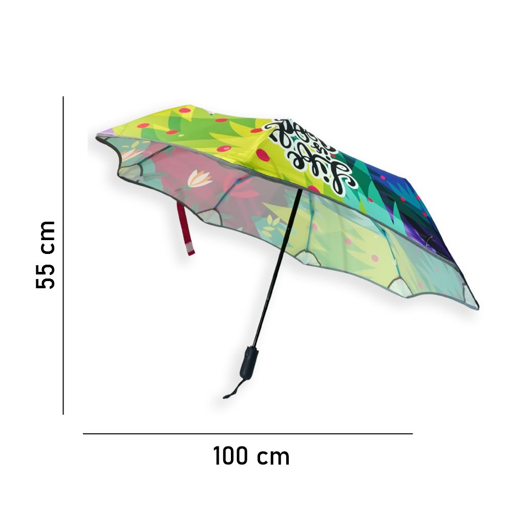 Little Surprise Box, 3 fold KellyJo & Starsy Rain & All Season Umbrella for Kids