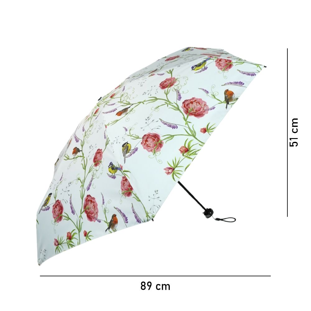 Little Surprise Box, 5 Fold Capsule Pocket Edition Little Birdie Theme Umbrella for Adults