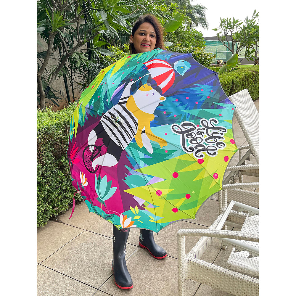 Little Surprise Box, KellyJo & Starsy Rain & All Season Umbrella for Teens and Adults