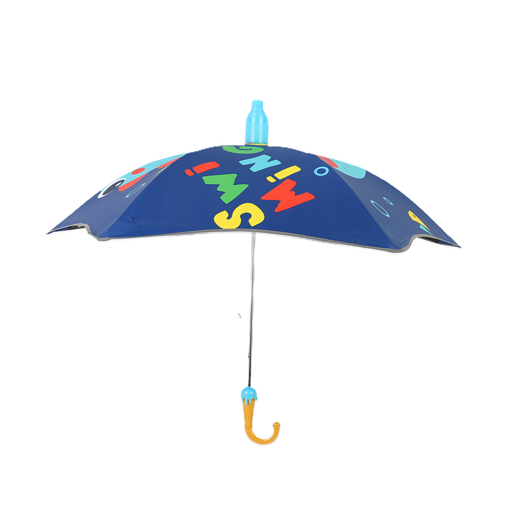 Little Surprise Box Splashing Dino Theme,Canopy Shape Umbrella For Kids,2-6yrs
