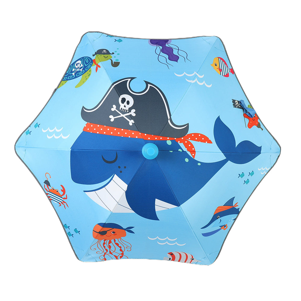 Little Surprise Box Lil Sailor Theme,Canopy Shape Umbrella For Kids,5-12yrs