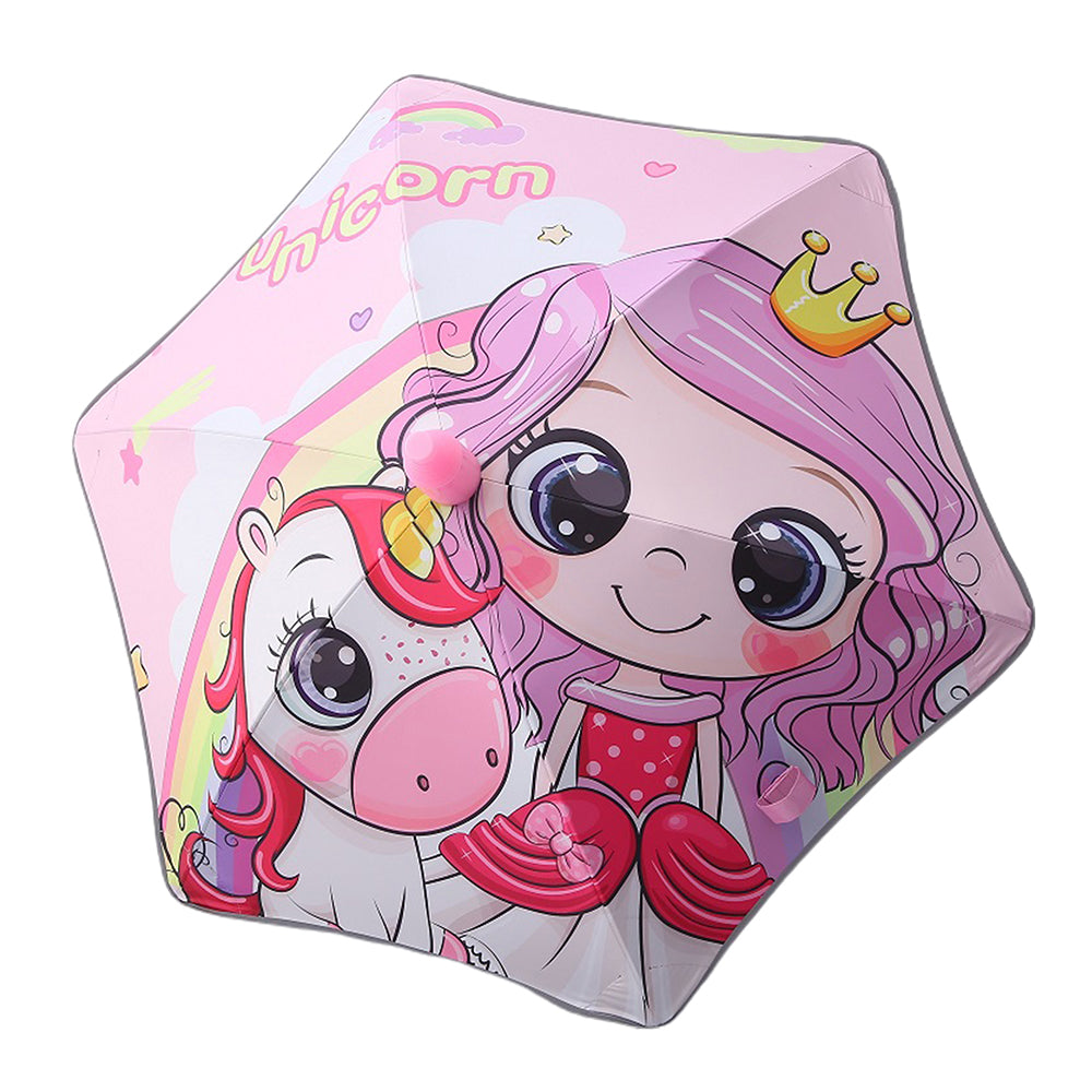 Little Surprise Box Uni Princess Theme, Canopy Shape Umbrella For Kids,2-6yrs