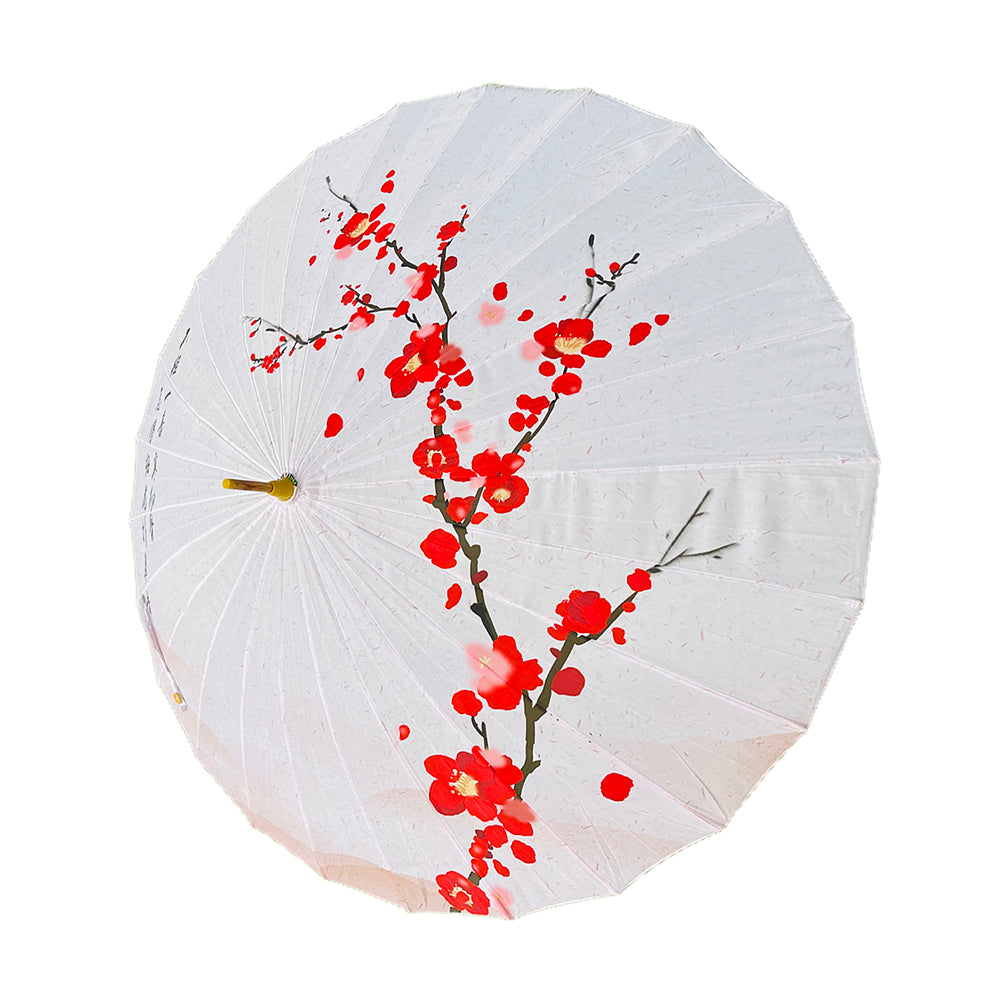 Little Surprise Box, Cherry Blossom , Chinese Canopy Style Rain and All season Umbrella