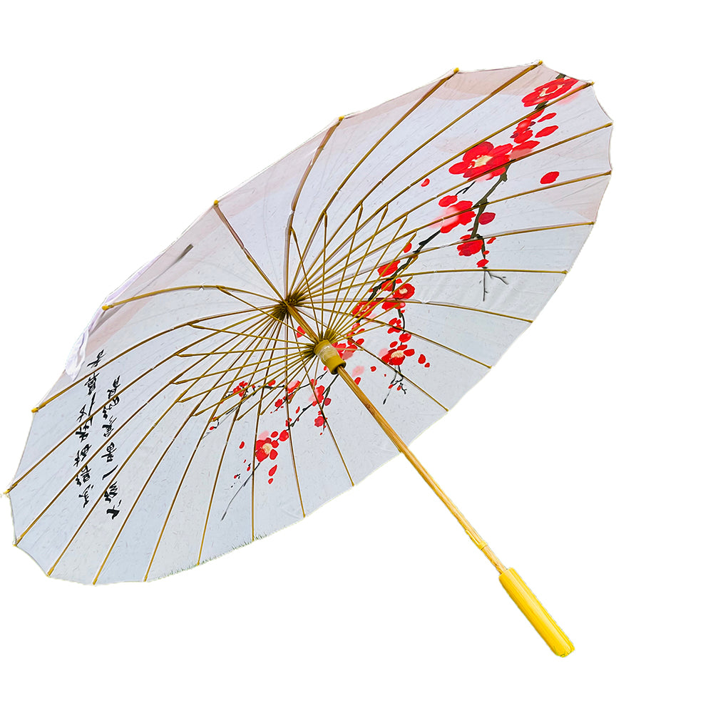 Little Surprise Box, Cherry Blossom , Chinese Canopy Style Rain and All season Umbrella