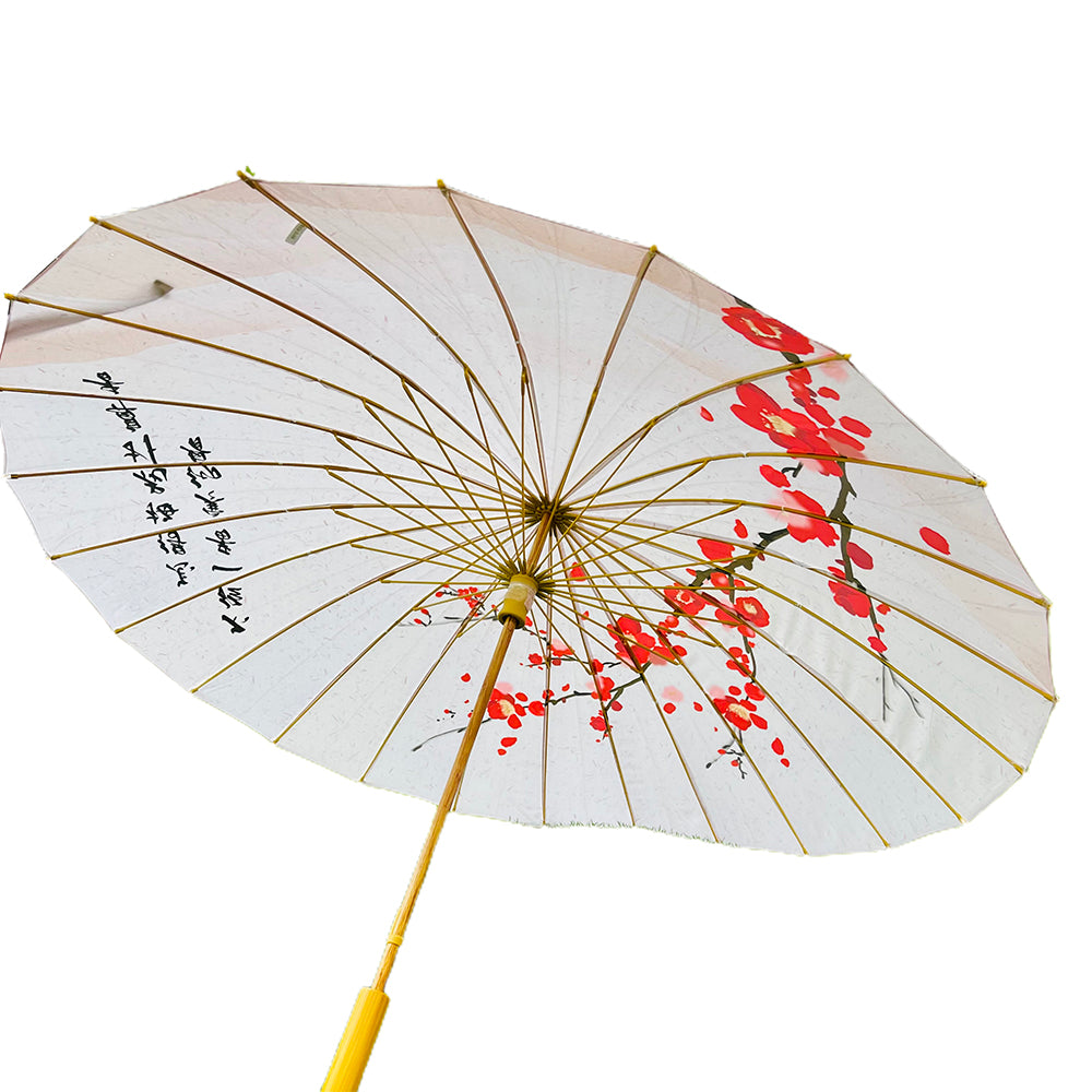 Little Surprise Box, Cherry Blossom , Chinese Canopy Style Rain and All season Umbrella