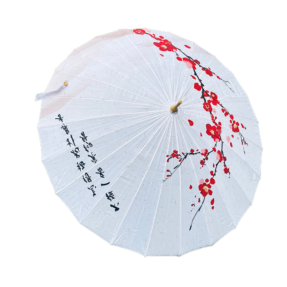 Little Surprise Box, Cherry Blossom , Chinese Canopy Style Rain and All season Umbrella