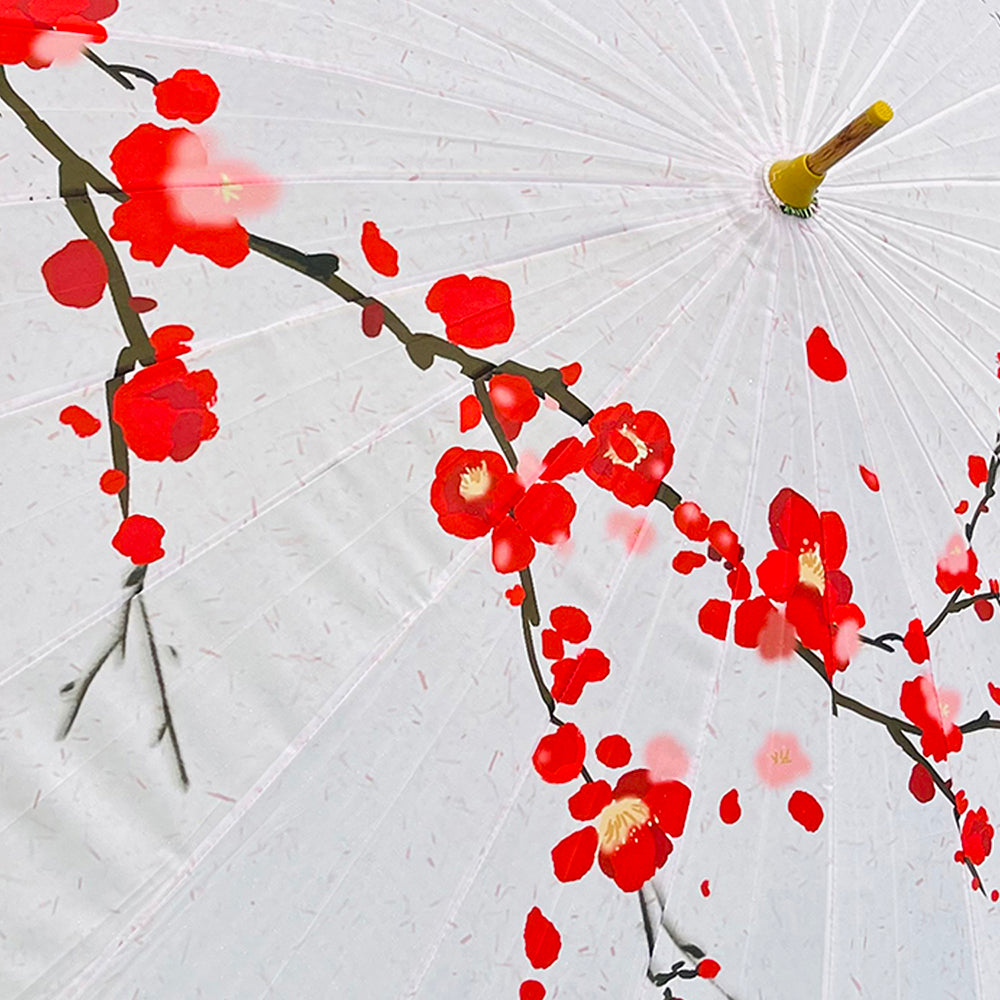 Little Surprise Box, Cherry Blossom , Chinese Canopy Style Rain and All season Umbrella