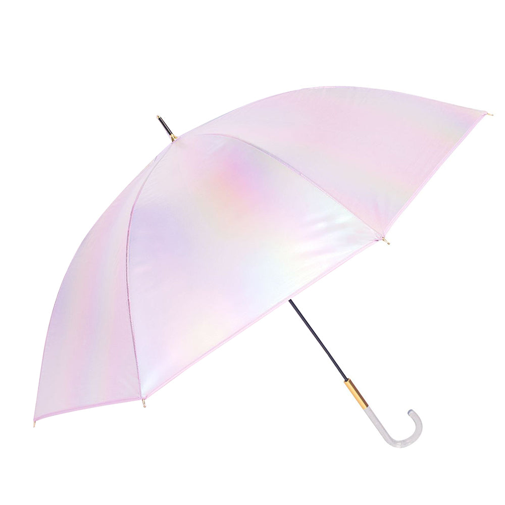 Little Surprise Box, Lilac Holographic Glitter Rain Umbrella For Kids & Adults.