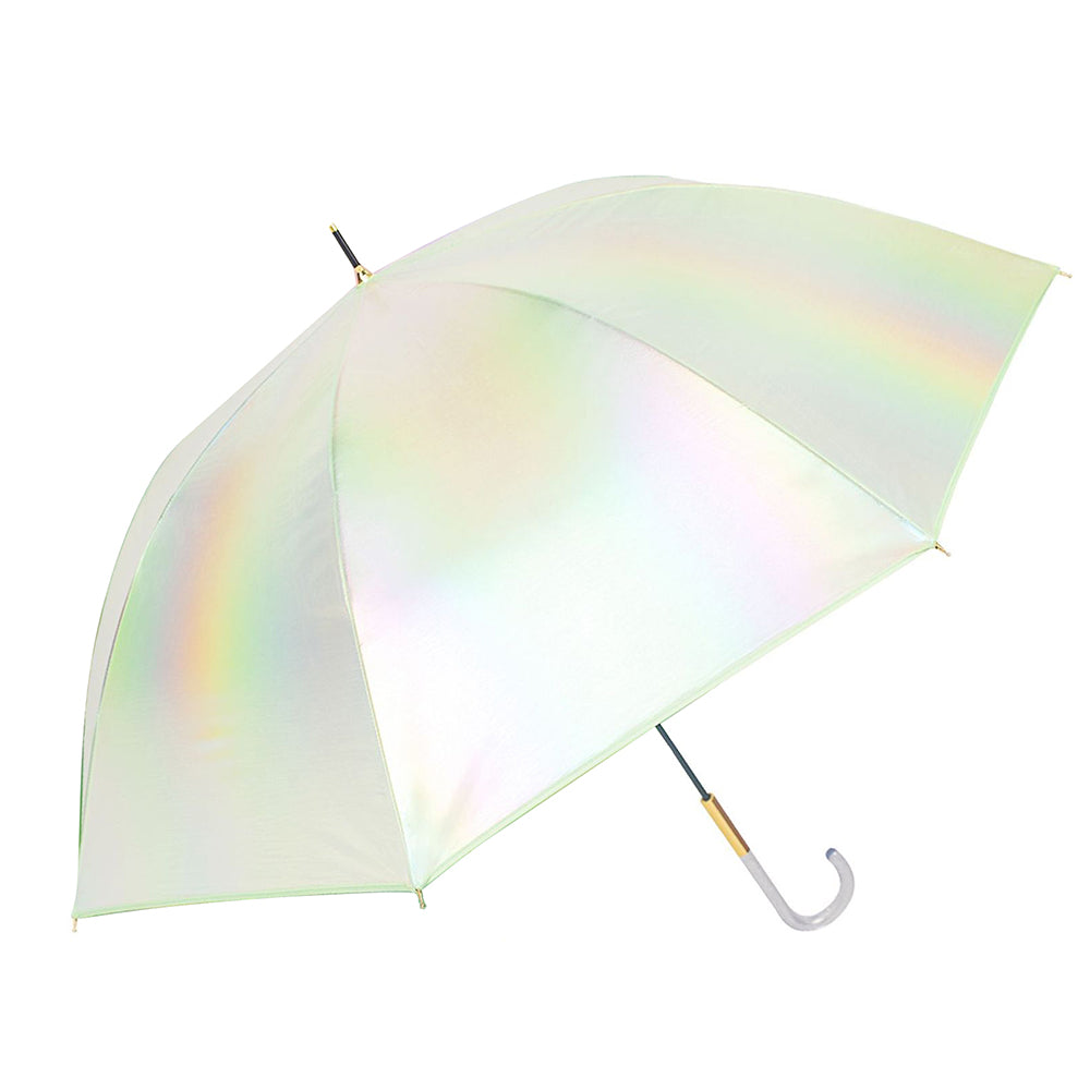 Little Surprise Box, Mint Green Holographic Glitter Rain Umbrella for Kids & Adults.