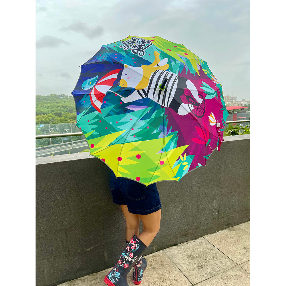 Little Surprise Box, KellyJo & Starsy Small Rain & All Season Umbrella for Teens and Adults