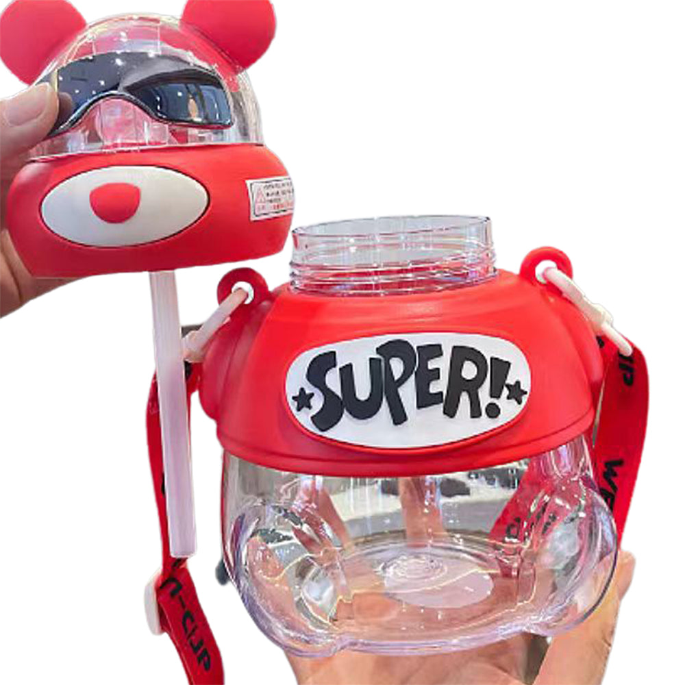 Little Surprise Box, Super Cool Kelly Jo Water Bottle For Kids And Adults, 1200 Ml, Red