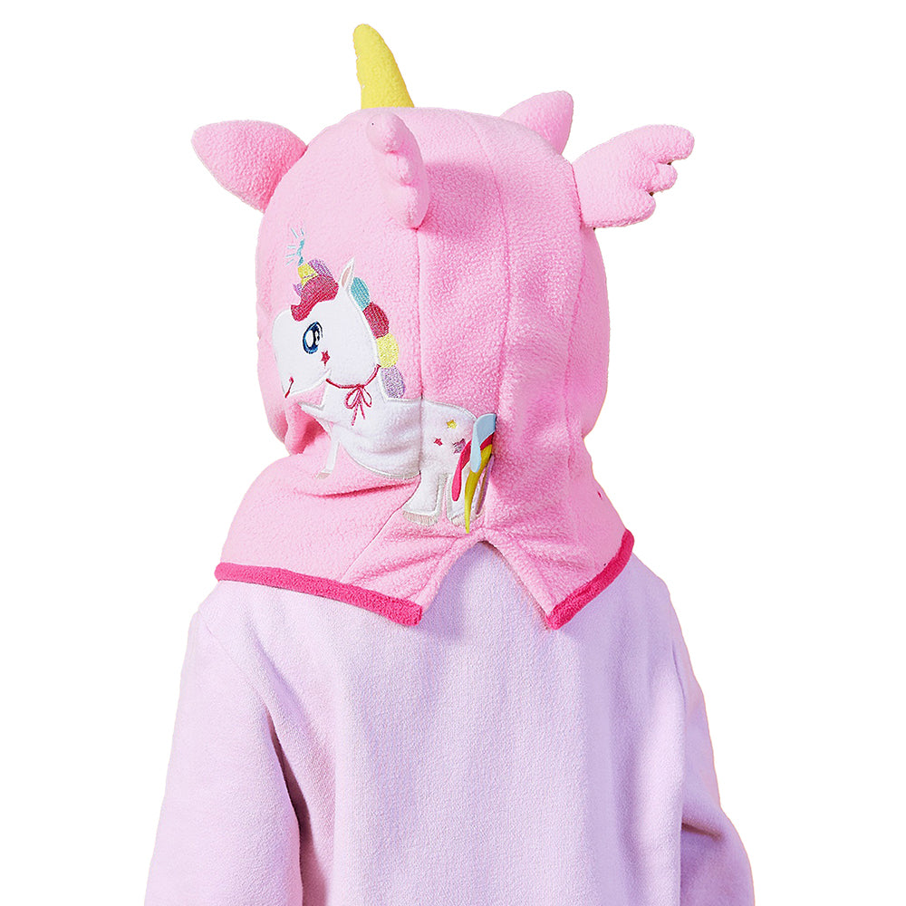Little Surprise Box Light Pink Uni Fleece Winter Cap Covering Mouth, Neck And Head For Minus Degree Temperature, 5 yrs And Above