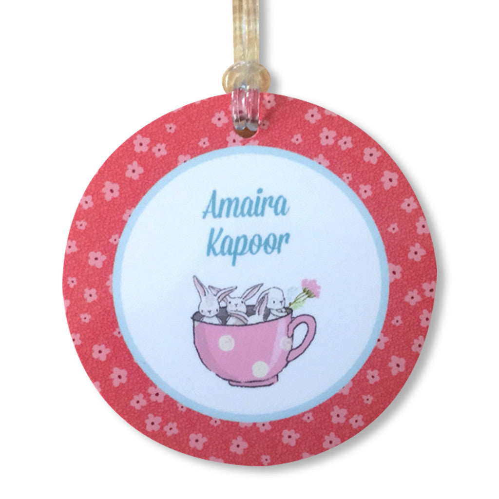 Round Luggage Tags - Set of 2
