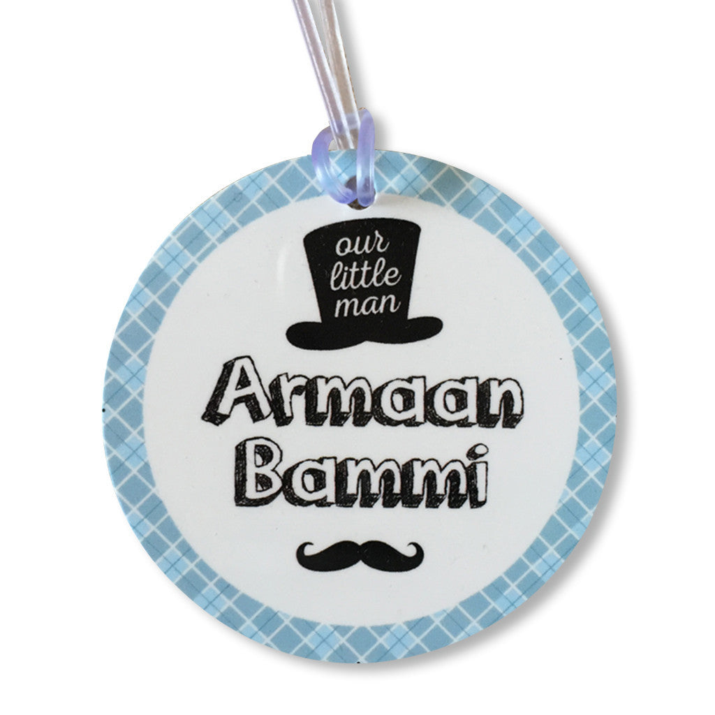 Round Luggage Tags - Set of 2