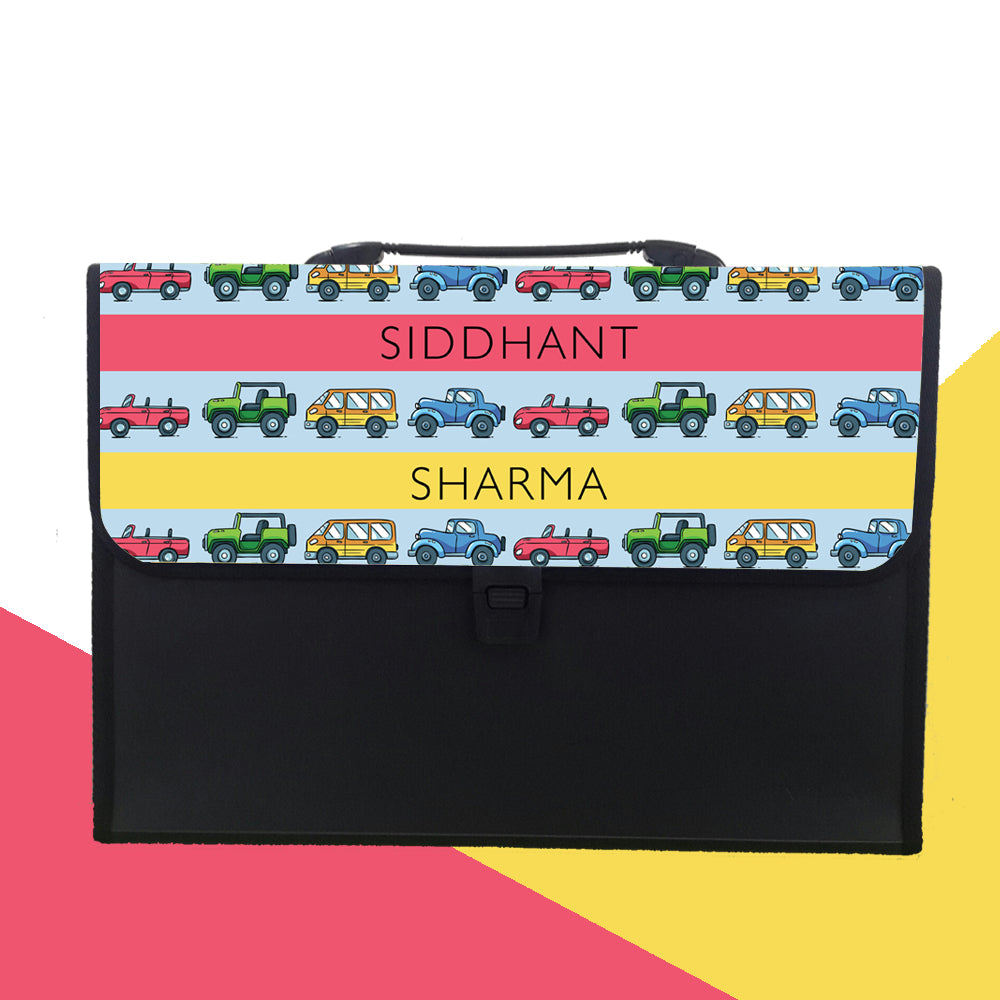 Personalised black Folder