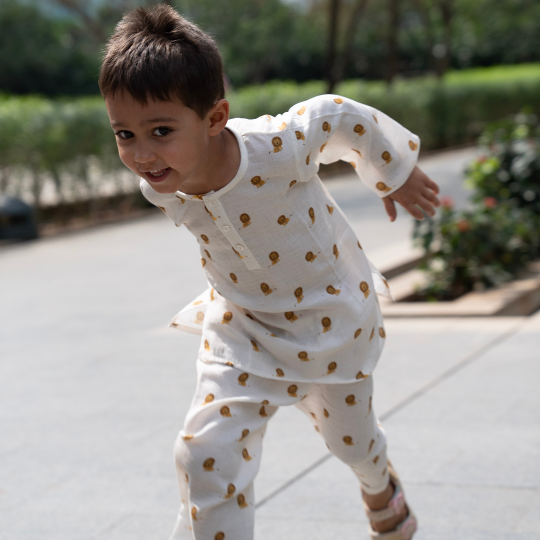 Organic Muslin Loungewear Set